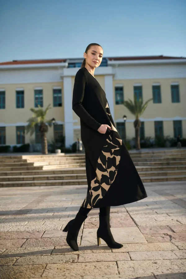 Alembika. A-Line Swing Dress.
