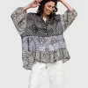 Alembika. Crysalis Button Down Blouse.