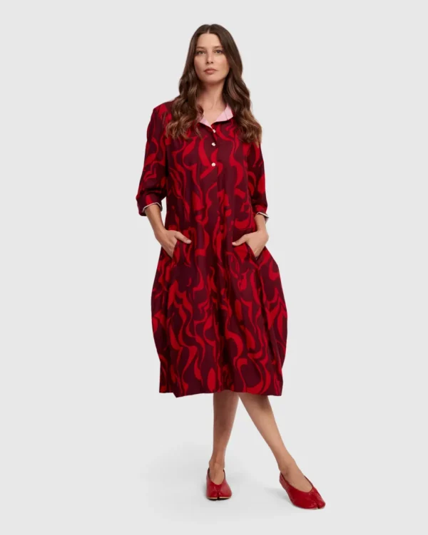Alembika. Shirt Dress.