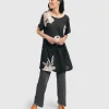 Alembika. Straight Legged Ribbed Cupro Pant.