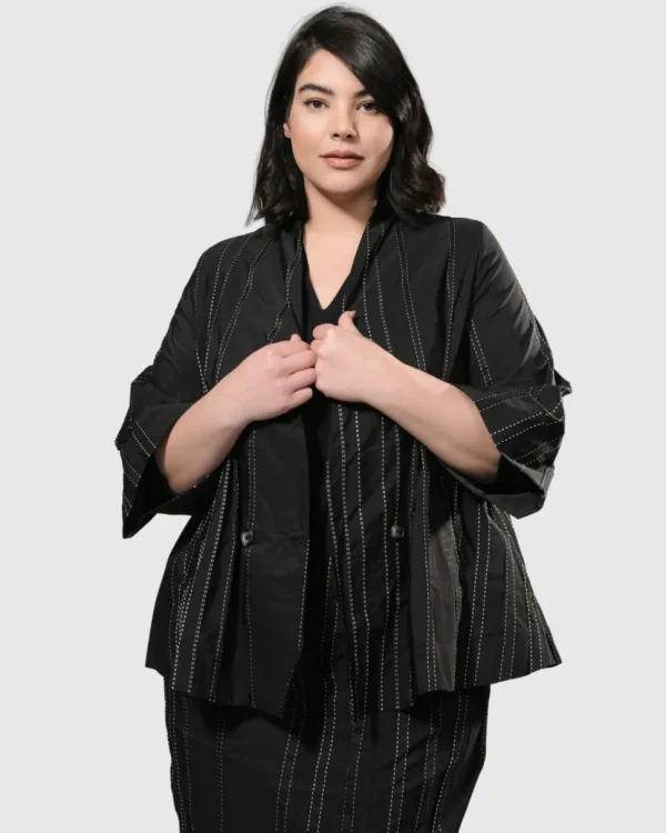 Alembika. Urban Kate Topstitched Jacket.