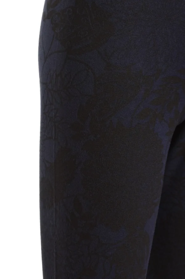 Bryn Walker. Botanical Print. Basic Legging In French Terry.