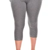 Bryn Walker. Capri Legging In Bamboo Cotton.