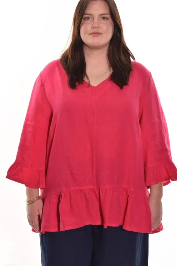 Bryn Walker. Layla Tunic In Lightweight Linen.