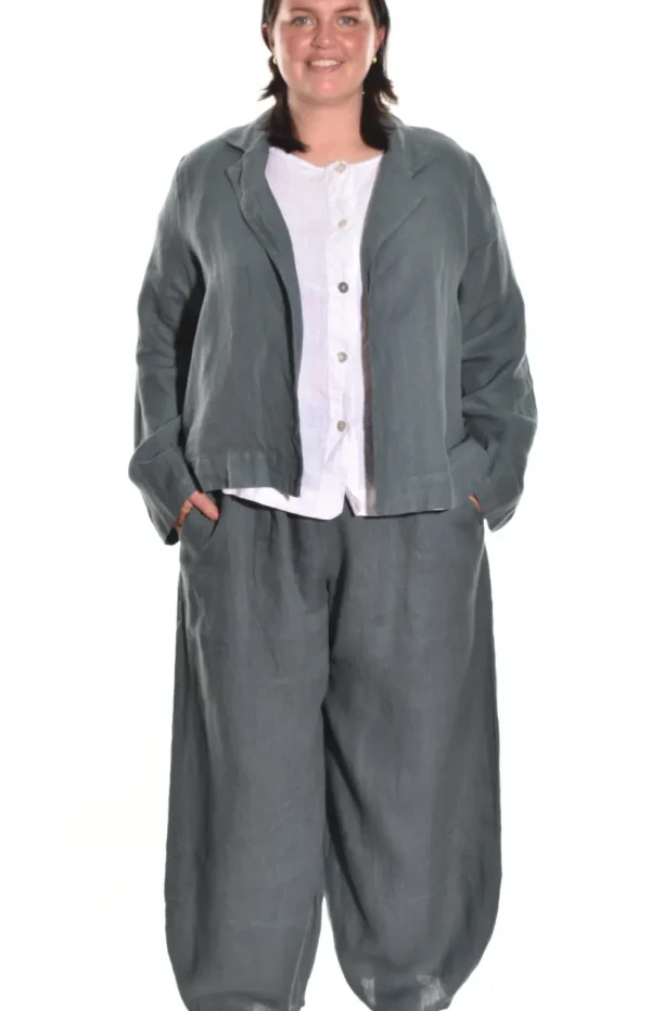 Bryn Walker. Lewis Jacket In Lightweight Linen.