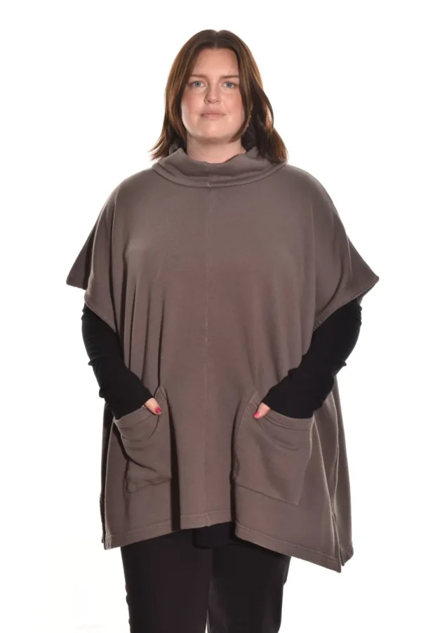 Bryn Walker. Pip Poncho In Bamboo Fleece.