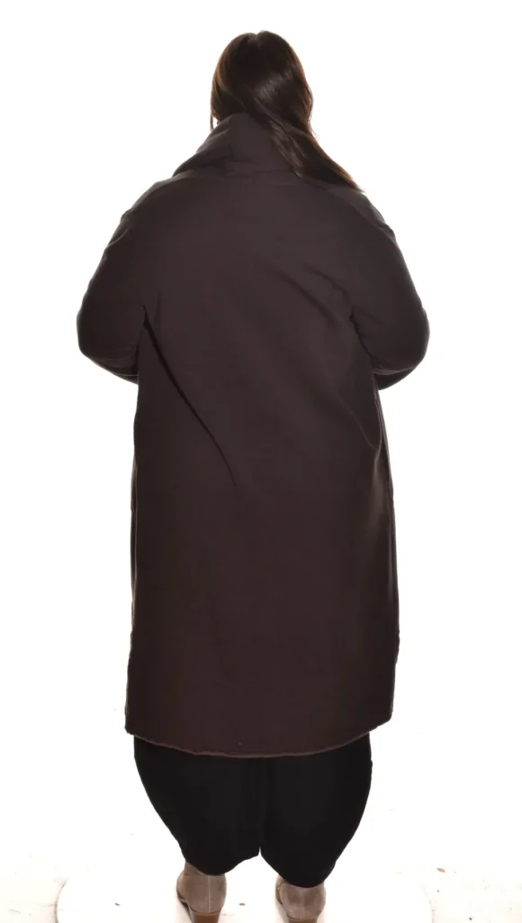 Bryn Walker. The Wrap Coat In Bamboo Fleece.