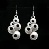 Chanour. Pewter Earrings. #4552.