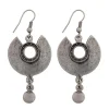 Chanour. Pewter Earrings. #NE1229.