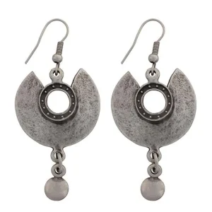 Chanour. Pewter Earrings. #NE1229.