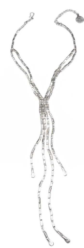 Chanour. Pewter Necklace. #SLVR1075.