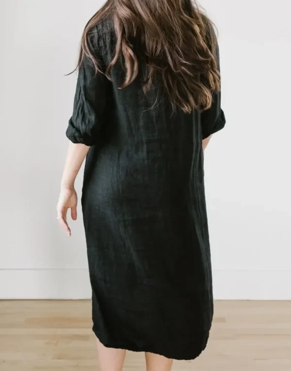 CP Shades. Linen Maxi Dress.