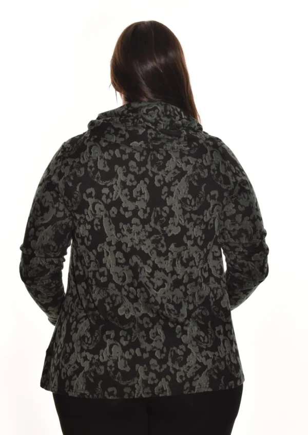 Cut Loose. Cowl Neck Pullover.
