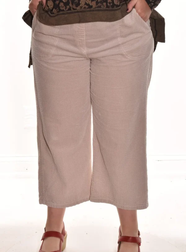 Cut Loose. The Easy Crop In Luxury Corduroy.