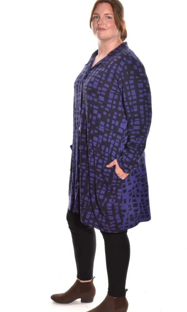 Fenini. Long Shirt Dress.