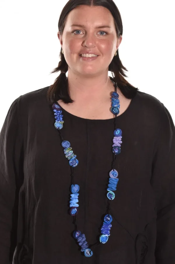 Ficklesticks. Zig Zag Necklace.