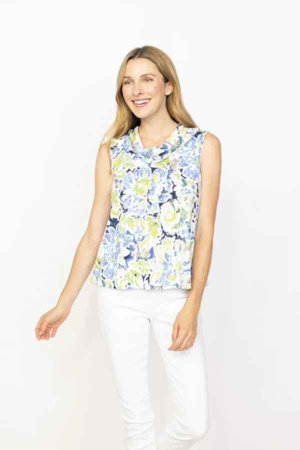 Habitat. Combed Cotton Floral Swing Cowl.