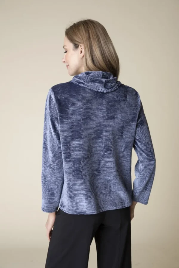 Habitat. Easy Cowl In Crinkle Velvet.