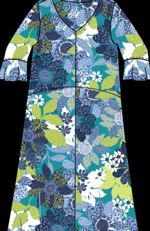Habitat. Flounce Pocket Sleeve Dress.
