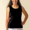 Habitat. Layering Tank In Cozy Rib Cotton. #16417.