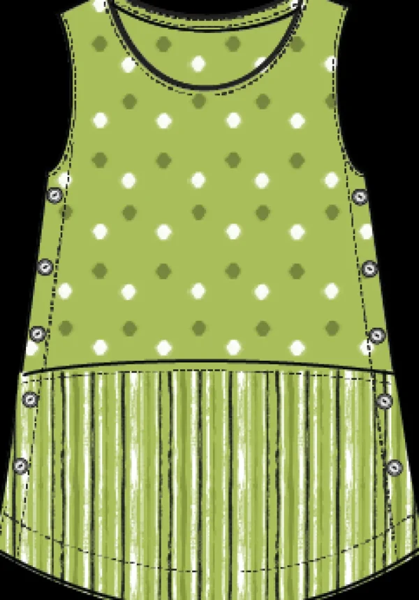 Habitat. Mixed Side Button Tank.
