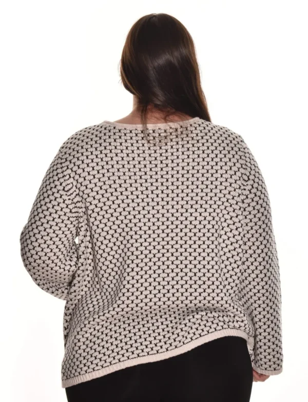 Habitat. Pave The Way Mix Stitch Pullover.