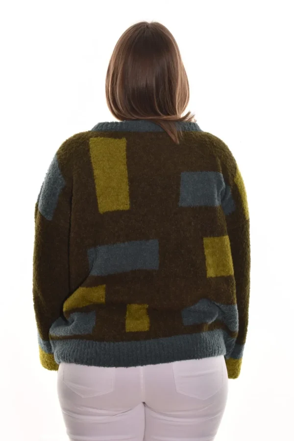 Iridium. Color Blocks Sweater.
