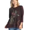 Jess & Jane. Field Notes, 100% Cotton Slub Patch Pocket Tunic Top.