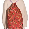 Lea. Indian Handblock Print Backpack.