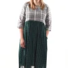 Lea. Madras Check Dress.