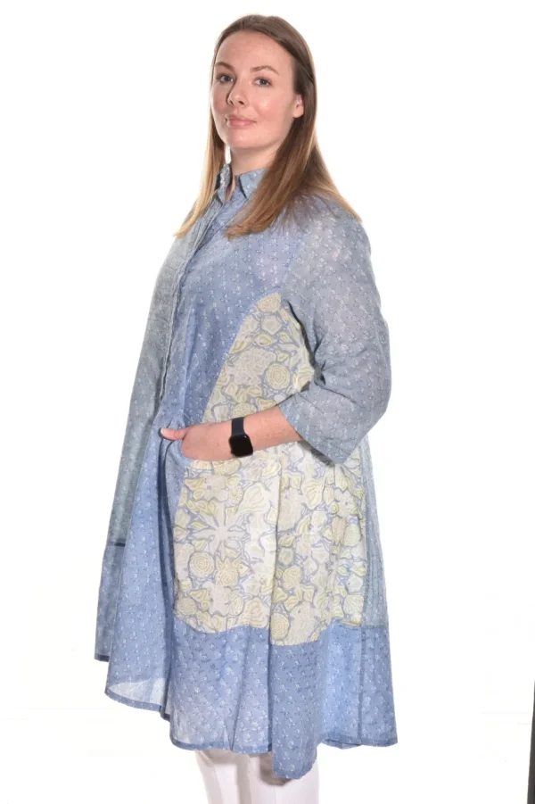 Lea. Pocket Shirt Dress.