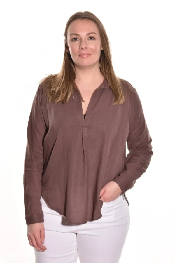 Lea. Popover Shirt.
