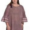 Lea. Ruffle Sleeve Tunic.