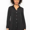 Liv. By Habitat. Crepe De Chine Solid Shirt.