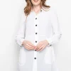 Liv.By Habitat. Crepe De Chine Solid Shirt.