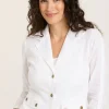 Wearables By XCVI. Linen Folksy Jacket.