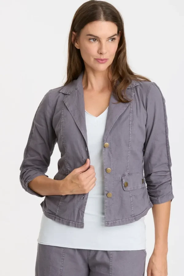 Wearables by XCVI. Linen Folsky Jacket.