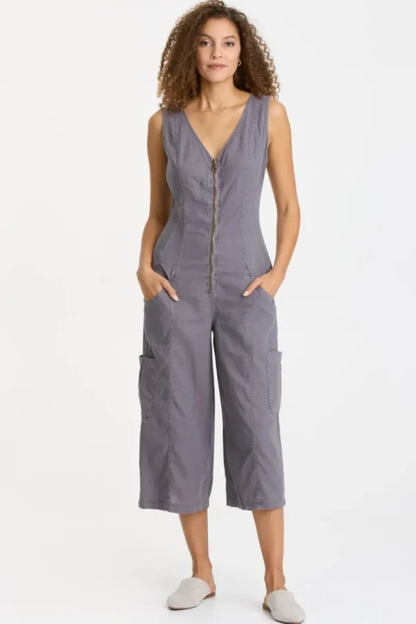 Wearables By XCVI. Linen Norris Jumpsuit.