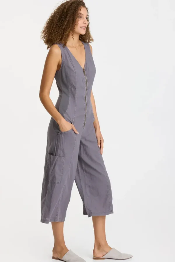 Wearables By XCVI. Linen Norris Jumpsuit.