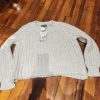Wooden Ships. Cropped Rails Crew Chunky.